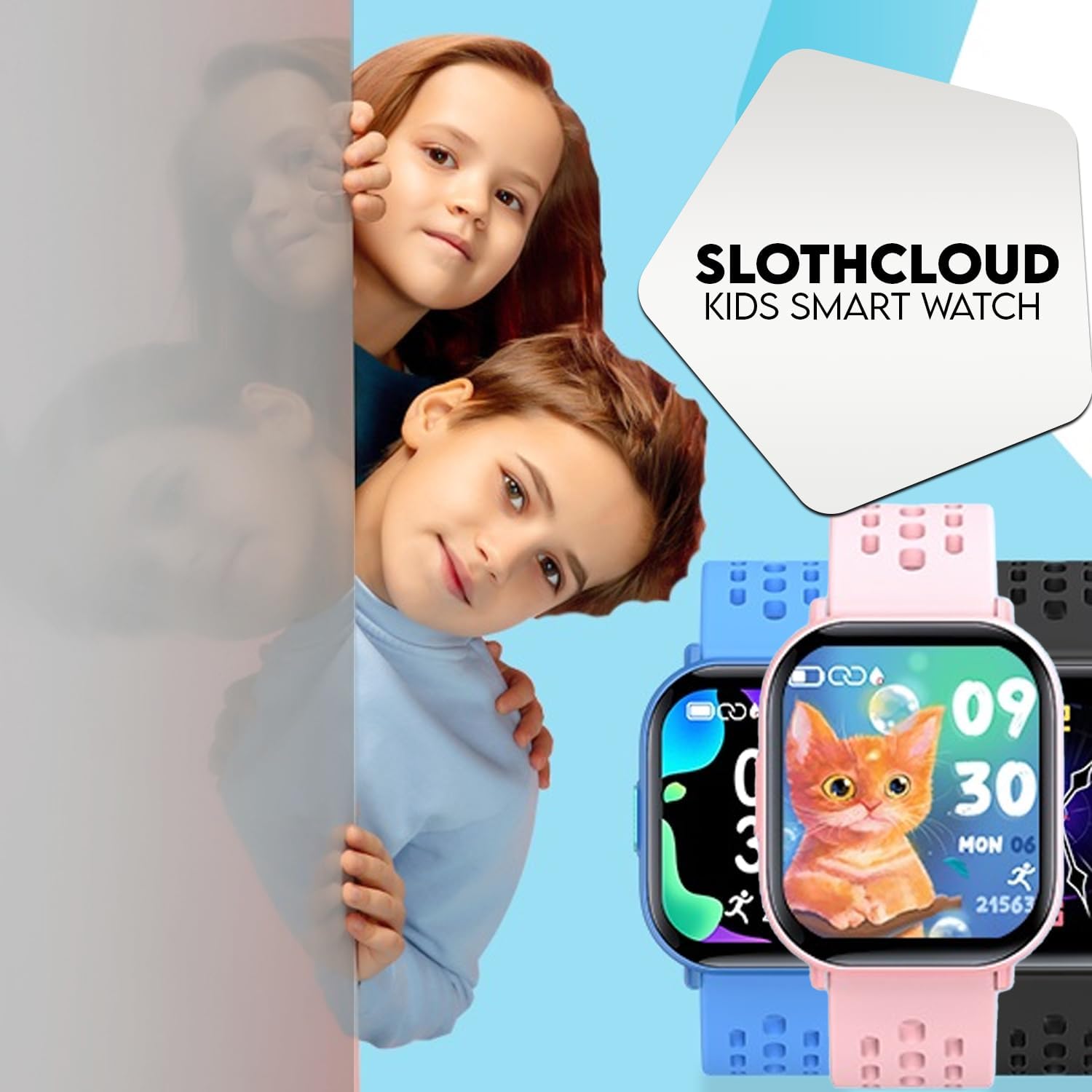 Kids Smartwatch for Boys and Girls IP68 Waterproof Children's Fitness Activity Tracker Watch Heart Rate Sleep Monitor 8 Sports Modes Pedometer Alarm Clock Gifts Teenagers Smart Watch (Pink) Kids Smartwatch for Boys and Girls IP68 Waterproof Children's Fitness Activity Tracker Watch Heart Rate Sleep Monitor 8 Sports Modes Pedometer Alarm Clock Gifts Teenagers Smart Watch (Pink)